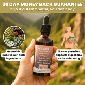 Nutralis Black Walnut Wormwood Parasite Cleanse