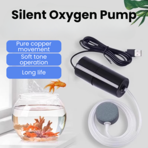 AEXZR® USB Mini Aquarium Air Pump – Ultra Quiet & Portable - Image 2