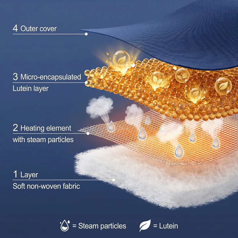 Novlora Lutein Steam Eye Mask