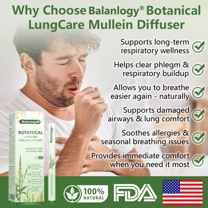 Balanlogy® Botanical LungCare Mullein Diffuser